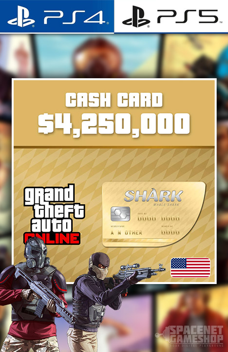 Grand Theft Auto V GTA 5 Online: Whale Shark Cash Card [US]